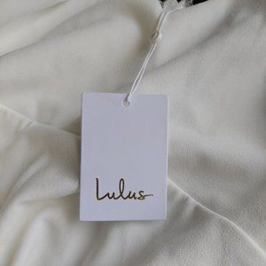 Brand New Lulus' White Dress